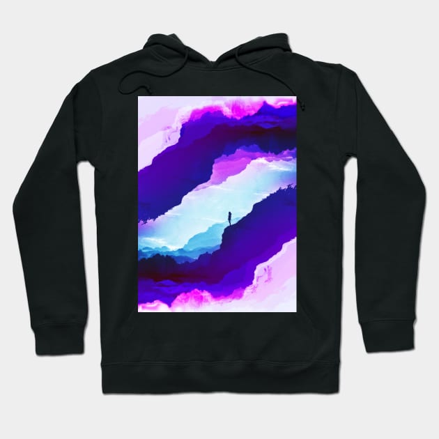 Violet dream of Isolation Hoodie by stohitro